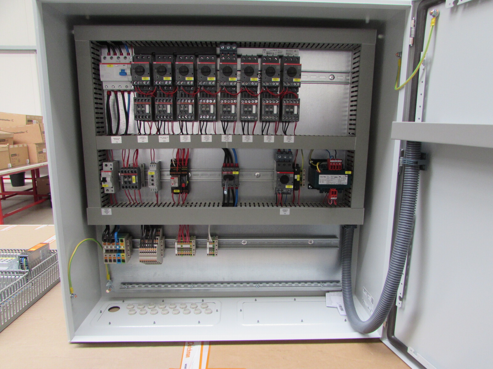 Control cabinet Alidouro manure removal